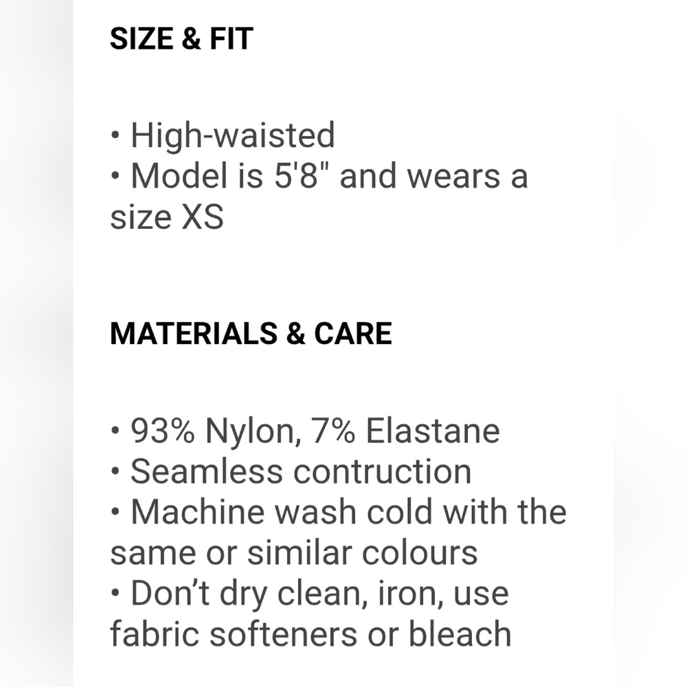 Gymshark Vital Seamless Charcoal High-Waisted Leggings - Picture 8 of 15